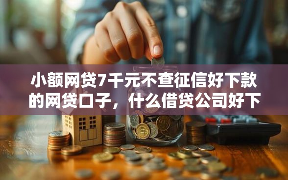 小额网贷7千元不查征信好下款的网贷口子，什么借贷公司好下款的6个平台介绍