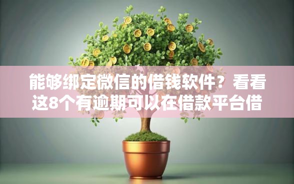 能够绑定微信的借钱软件？看看这8个有逾期可以在借款平台借钱怎么样