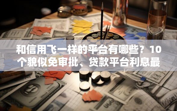 和信用飞一样的平台有哪些？10个貌似免审批、贷款平台利息最低合集
