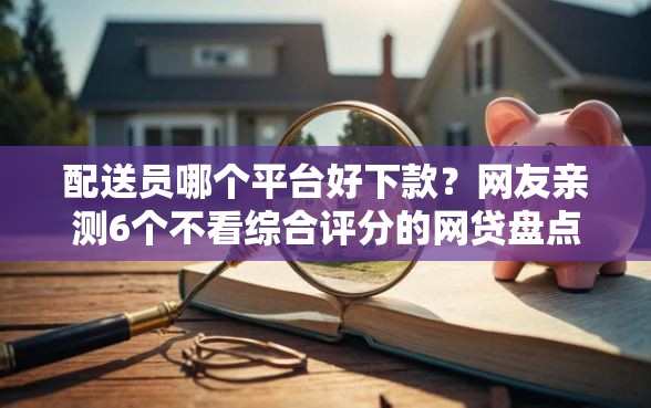 配送员哪个平台好下款？网友亲测6个不看综合评分的网贷盘点