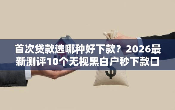 首次贷款选哪种好下款？2026最新测评10个无视黑白户秒下款口子软件