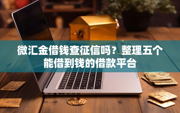 微汇金借钱查征信吗？整理五个能借到钱的借款平台