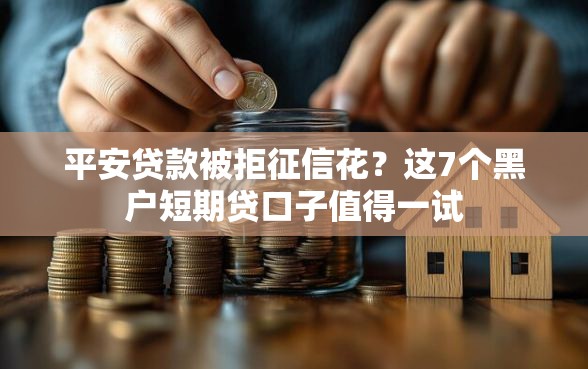 平安贷款被拒征信花？这7个黑户短期贷口子值得一试