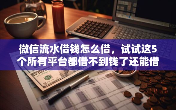 微信流水借钱怎么借，试试这5个所有平台都借不到钱了还能借到钱的平台