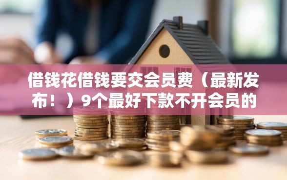 借钱花借钱要交会员费（最新发布！）9个最好下款不开会员的黑户借钱平台