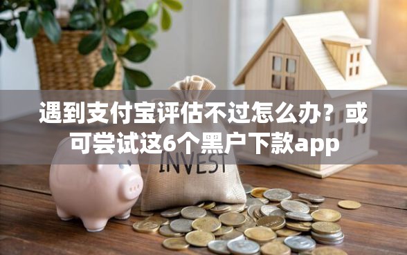 遇到支付宝评估不过怎么办？或可尝试这6个黑户下款app