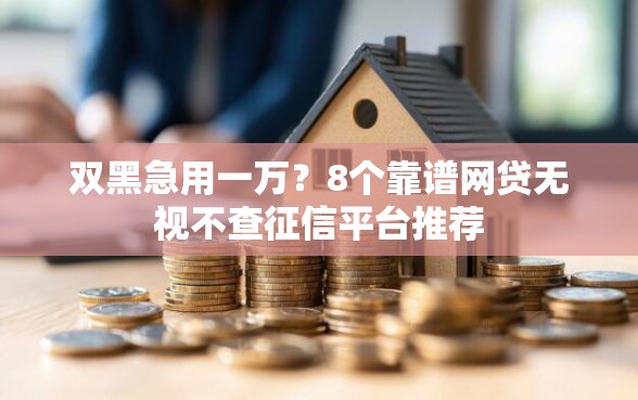 双黑急用一万？8个靠谱网贷无视不查征信平台推荐