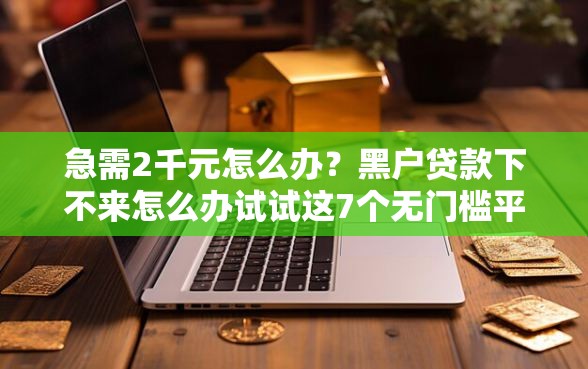 急需2千元怎么办？黑户贷款下不来怎么办试试这7个无门槛平台