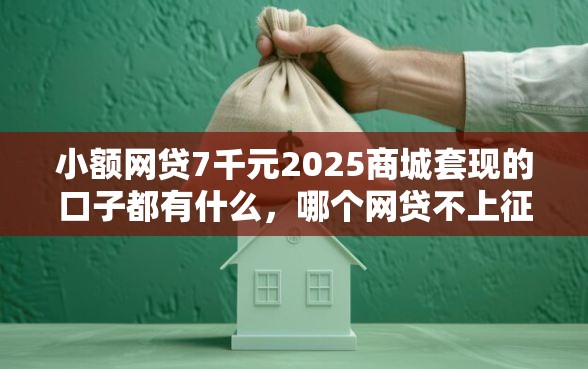 小额网贷7千元2025商城套现的口子都有什么，哪个网贷不上征信好下款的8个平台介绍