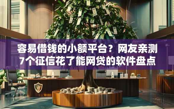 容易借钱的小额平台?网友亲测7个征信花了能网贷的软件盘点 容易借钱的小额平台?网友亲测7个征信花了能网贷的软件盘点