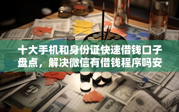 十大手机和身份证快速借钱口子盘点，解决微信有借钱程序吗安全吗的问题