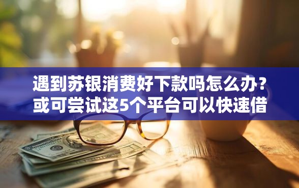 遇到苏银消费好下款吗怎么办？或可尝试这5个平台可以快速借钱