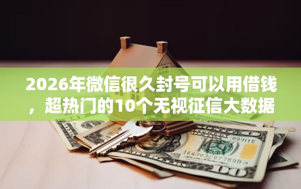 2026年微信很久封号可以用借钱，超热门的10个无视征信大数据当前逾期下款的口子推荐