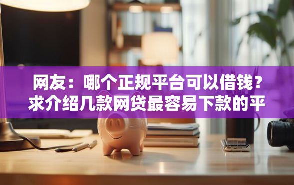 网友：哪个正规平台可以借钱？求介绍几款网贷最容易下款的平台