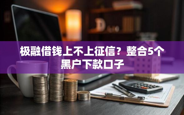 极融借钱上不上征信？整合5个黑户下款口子