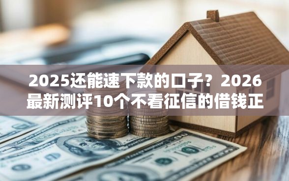 2025还能速下款的口子？2026最新测评10个不看征信的借钱正规平台