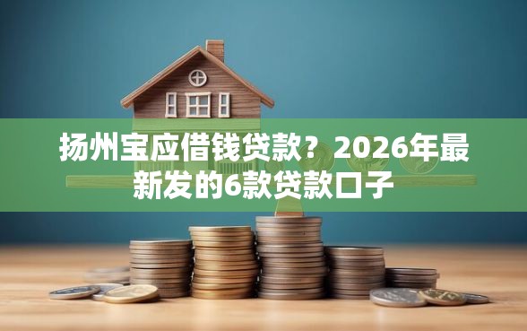 扬州宝应借钱贷款？2026年最新发的6款贷款口子