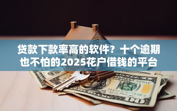 贷款下款率高的软件？十个逾期也不怕的2025花户借钱的平台100%能借到