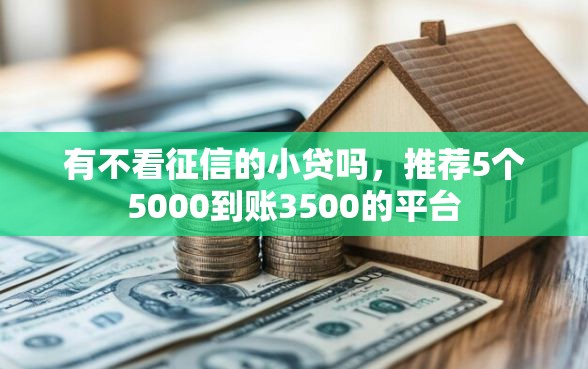 有不看征信的小贷吗，推荐5个5000到账3500的平台