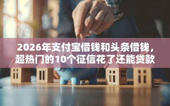 2026年支付宝借钱和头条借钱，超热门的10个征信花了还能贷款的正规平台推荐