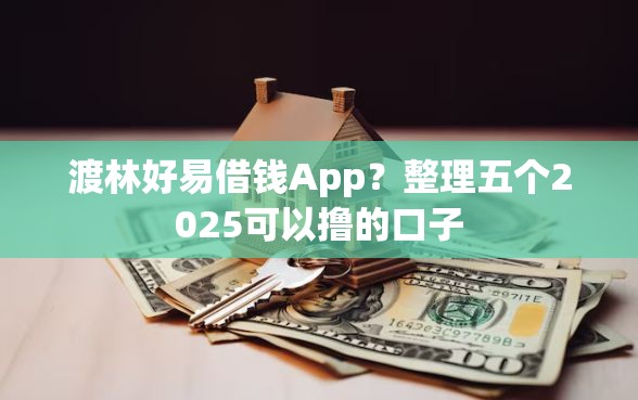 渡林好易借钱App?整理五个2025可以撸的口子 渡林好易借钱App?整理五个2025可以撸的口子