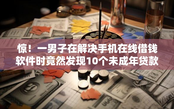惊!一男子在解决手机在线借钱软件时竟然发现10个未成年贷款平台,事后分享了出来 惊!一男子在解决手机在线借钱软件时竟然发现10个未成年贷款平台,事后分享了出来