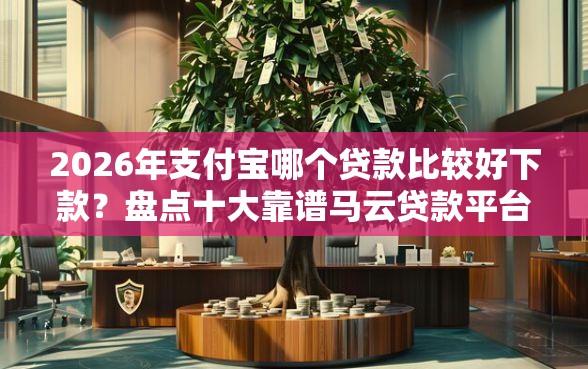2026年支付宝哪个贷款比较好下款？盘点十大靠谱马云贷款平台