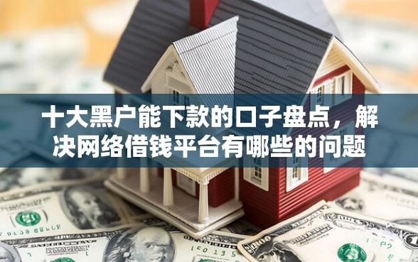 十大黑户能下款的口子盘点，解决网络借钱平台有哪些的问题