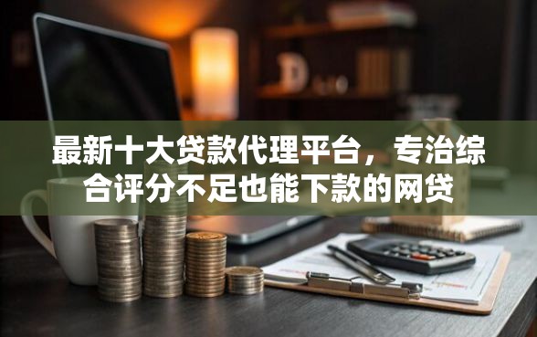 最新十大贷款代理平台，专治综合评分不足也能下款的网贷