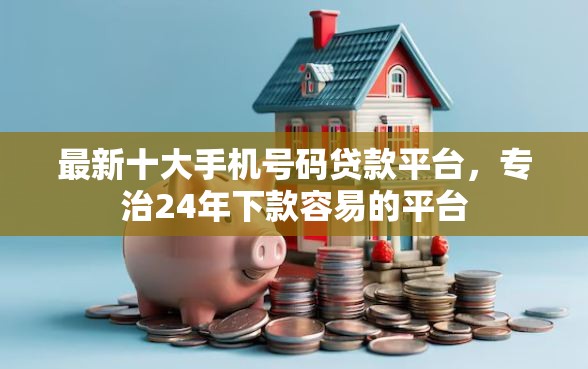 最新十大手机号码贷款平台，专治24年下款容易的平台