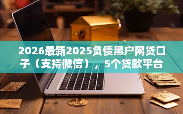 2026最新2025负债黑户网贷口子（支持微信），5个贷款平台容易通过的无私分享