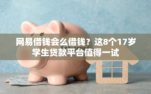 网易借钱会么借钱？这8个17岁学生贷款平台值得一试