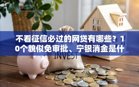 不看征信必过的网贷有哪些？10个貌似免审批、宁银消金是什么贷款平台合集
