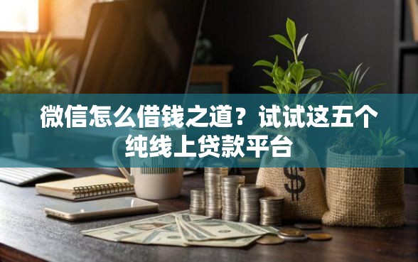微信怎么借钱之道？试试这五个纯线上贷款平台