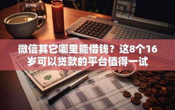 微信其它哪里能借钱？这8个16岁可以贷款的平台值得一试