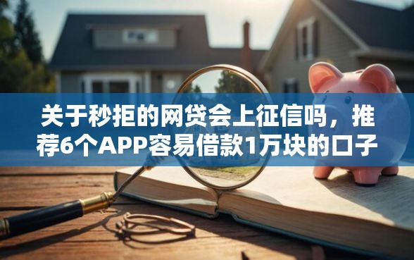 关于秒拒的网贷会上征信吗，推荐6个APP容易借款1万块的口子给你