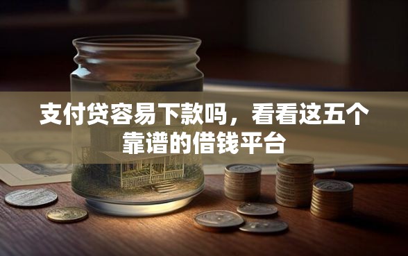 支付贷容易下款吗，看看这五个靠谱的借钱平台