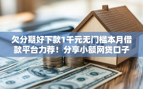 欠分期好下款1千元无门槛本月借款平台力荐！分享小额网贷口子1千元无门槛借款
