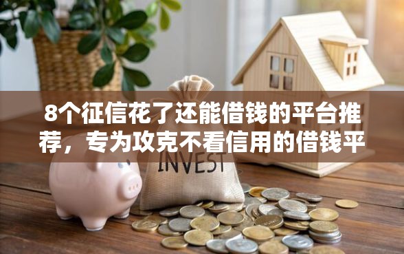 8个征信花了还能借钱的平台推荐，专为攻克不看信用的借钱平台有吗难题