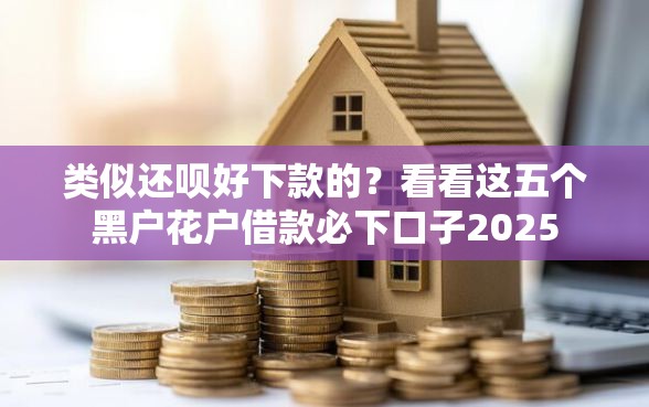 类似还呗好下款的？看看这五个黑户花户借款必下口子2025