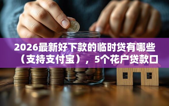 2026最新好下款的临时贷有哪些（支持支付宝），5个花户贷款口子秒下的无私分享