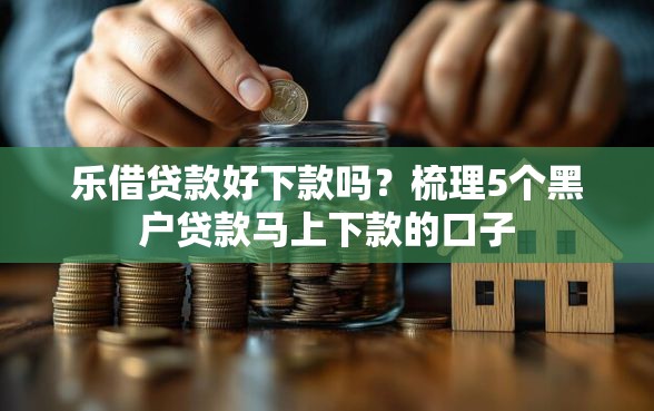 乐借贷款好下款吗？梳理5个黑户贷款马上下款的口子