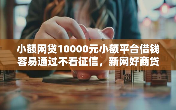 小额网贷10000元小额平台借钱容易通过不看征信，新网好商贷多久下款啊的7个平台介绍