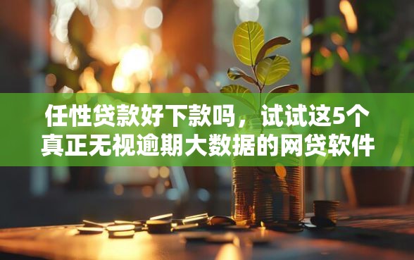任性贷款好下款吗，试试这5个真正无视逾期大数据的网贷软件