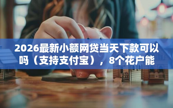 2026最新小额网贷当天下款可以吗（支持支付宝），8个花户能下款的口子无私分享