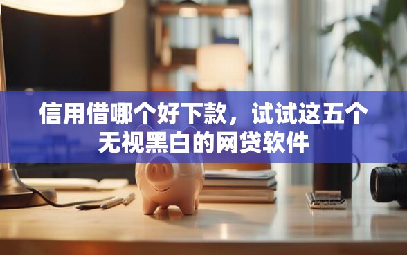 信用借哪个好下款，试试这五个无视黑白的网贷软件