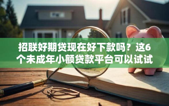 招联好期贷现在好下款吗?这6个未成年小额贷款平台可以试试 招联好期贷现在好下款吗?这6个未成年小额贷款平台可以试试
