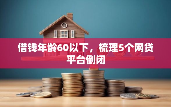 借钱年龄60以下，梳理5个网贷平台倒闭