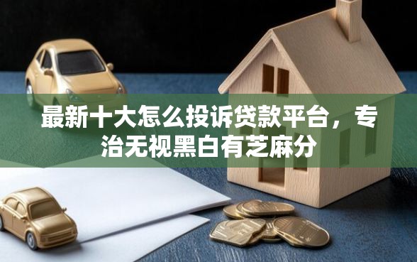 最新十大怎么投诉贷款平台，专治无视黑白有芝麻分