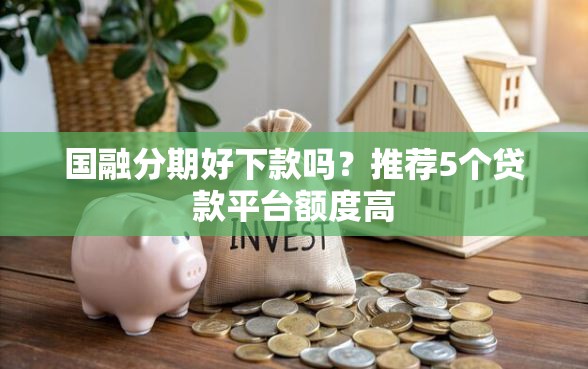 国融分期好下款吗？推荐5个贷款平台额度高